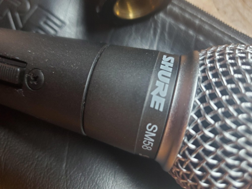 Shure SM58S Dynamic Vocal Microphone