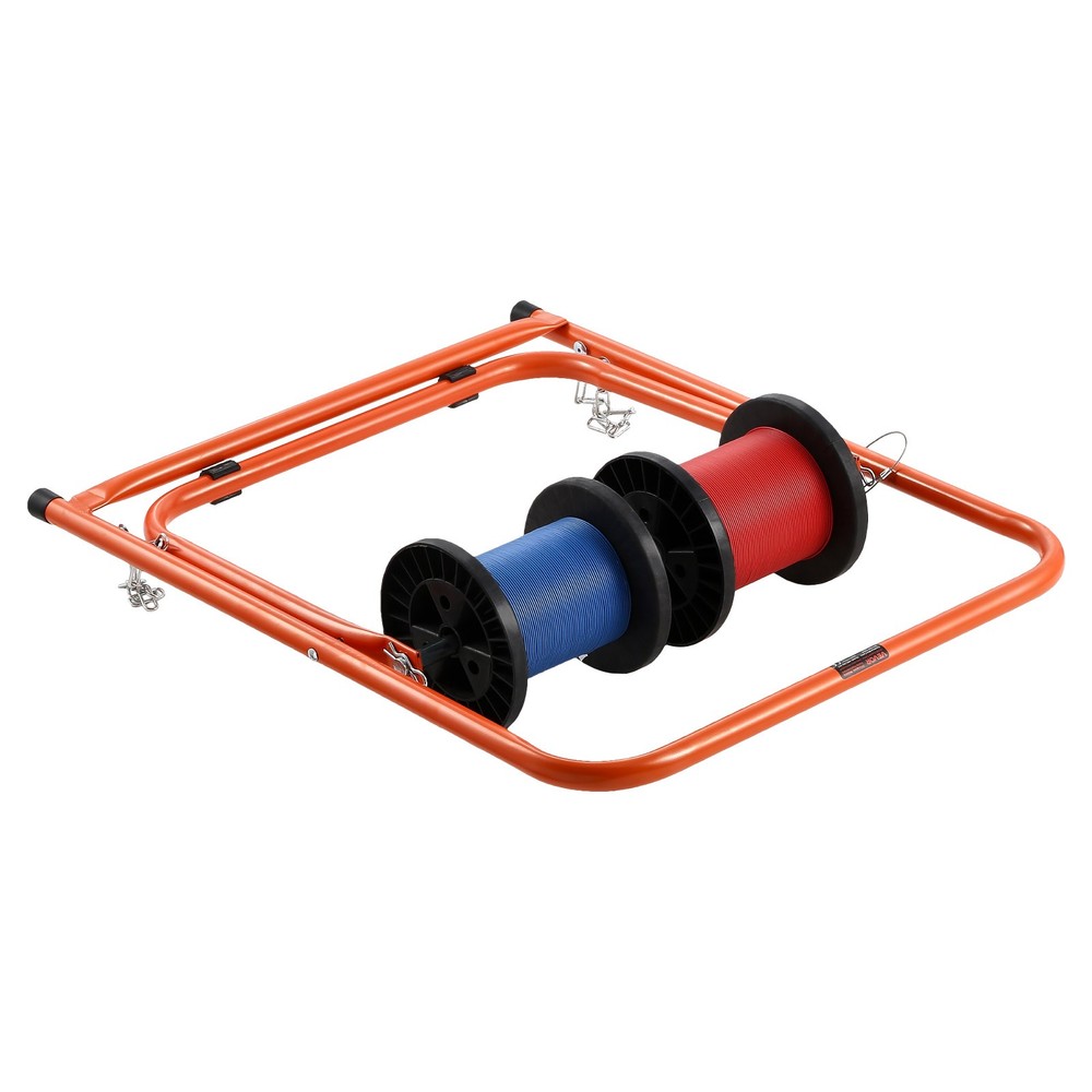 VEVOR Foldable Wire Spool Rack Cable Caddy for Electrical Industrial Retail