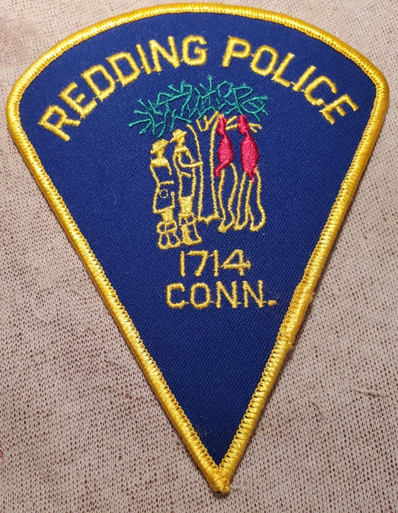 CT Redding Connecticut Police Patch