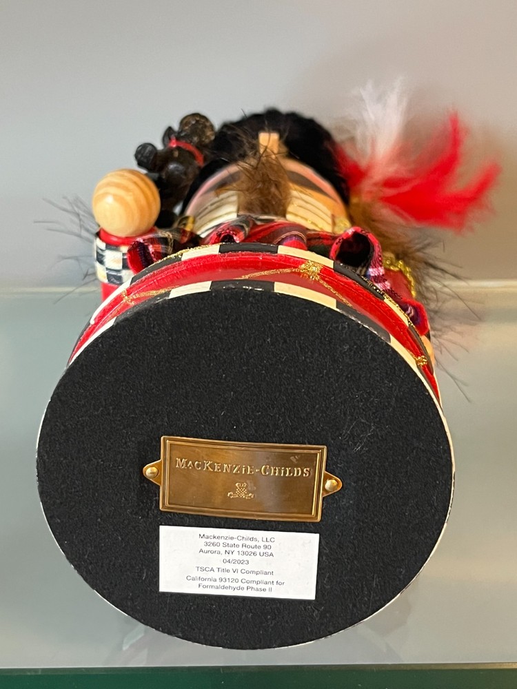 MacKenzie - Childs Tartastic Scottish Nutcracker