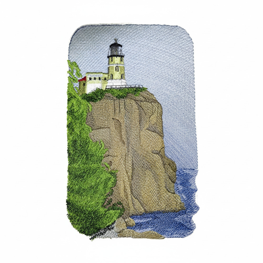 Split Rock Lighthouse Patch | Made in USA