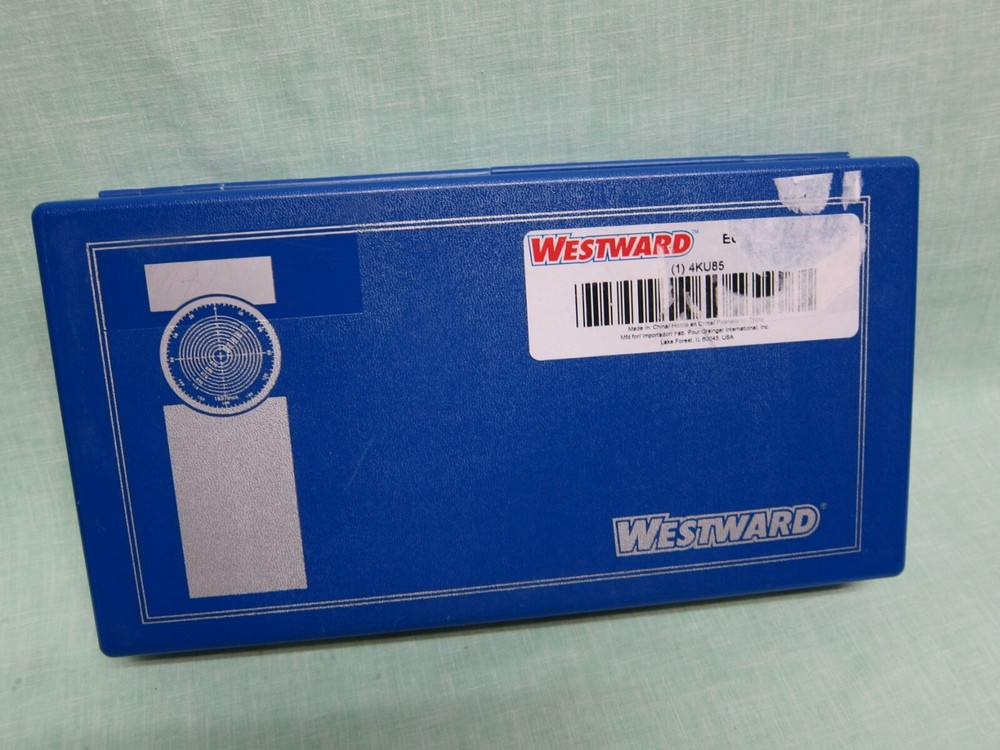 WESTWARD 4KU85 Precision Measuring Tool Kit 3pc