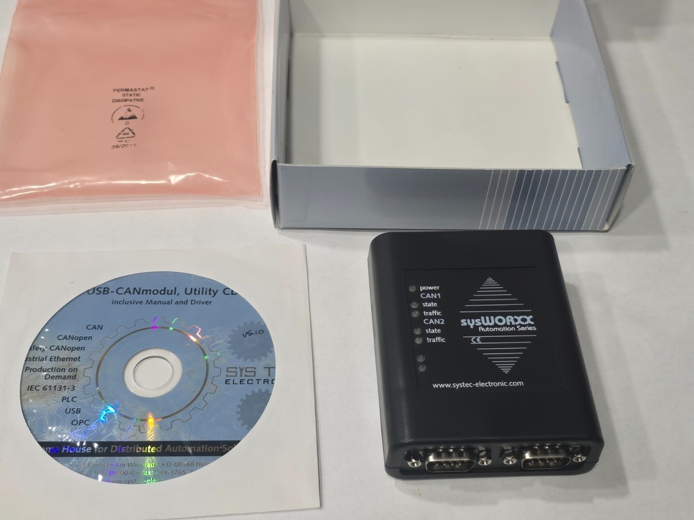 SYS TEC USB-CANMODUL2 P/N: 3204003 Rev. 03