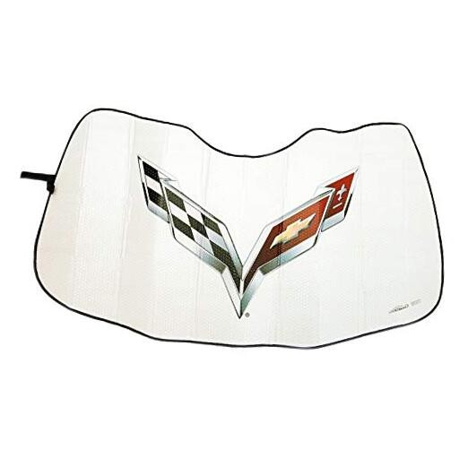 Corvette Folding Insulated Windshield Sun Shade : 2014 - 2019 C7 Stingray,
