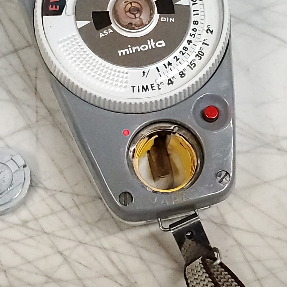 MINOLTA VIEW METER 9 ANALOG LIGHT METER JAPAN