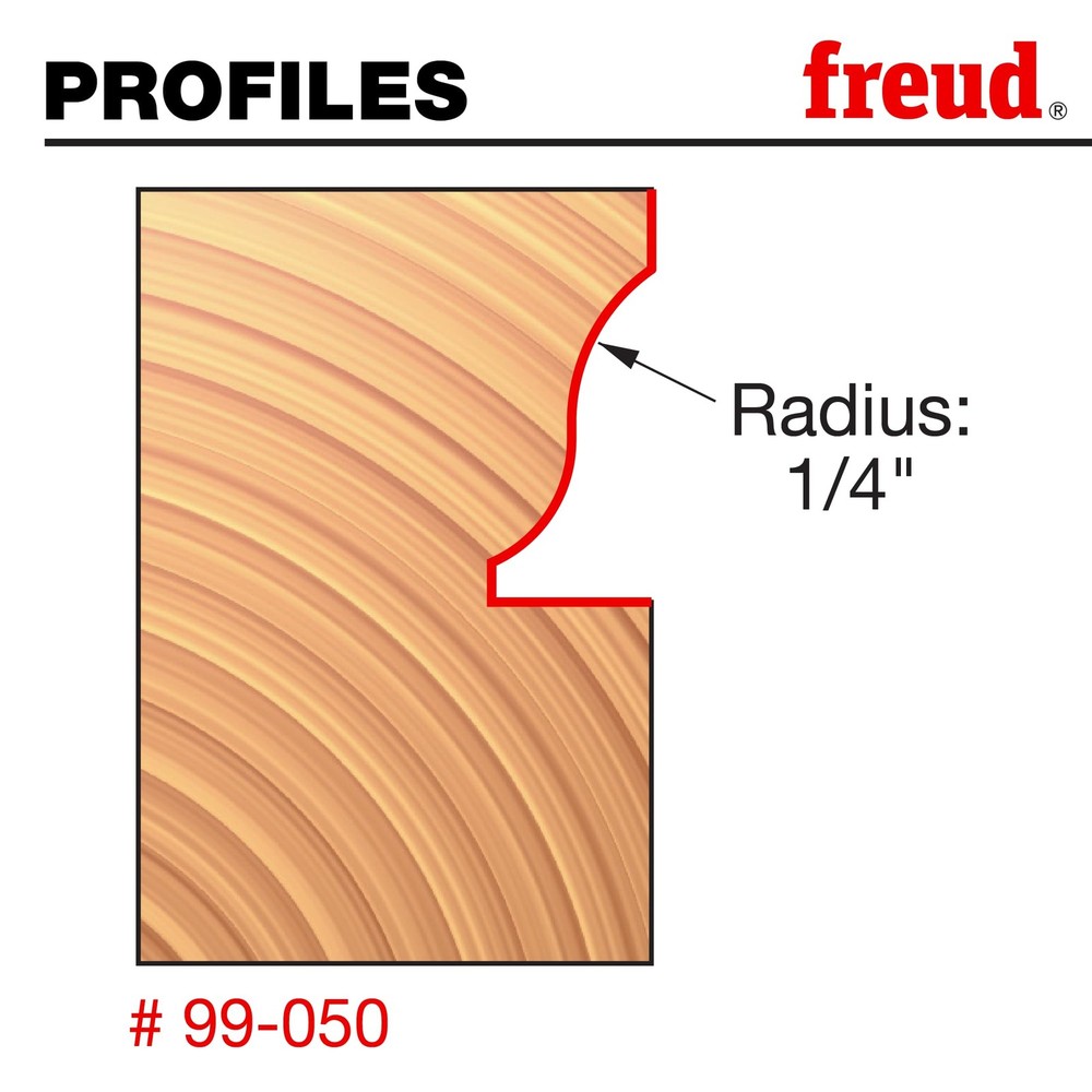 Freud 1.5" Window Sash & Rail Bit 1/2" Shank - Divided Light Windows