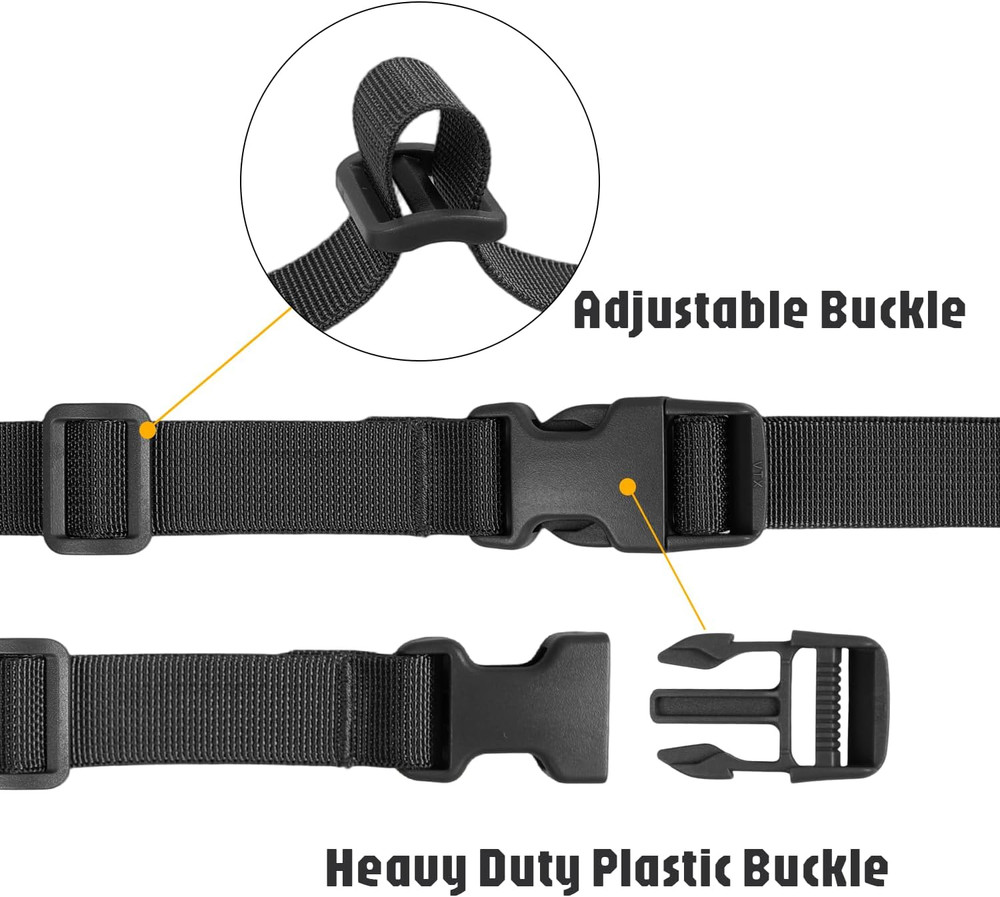 1 Inch Molle Backpack Accessory Strap Luggage Straps Cover Strap Sleeping Bag St