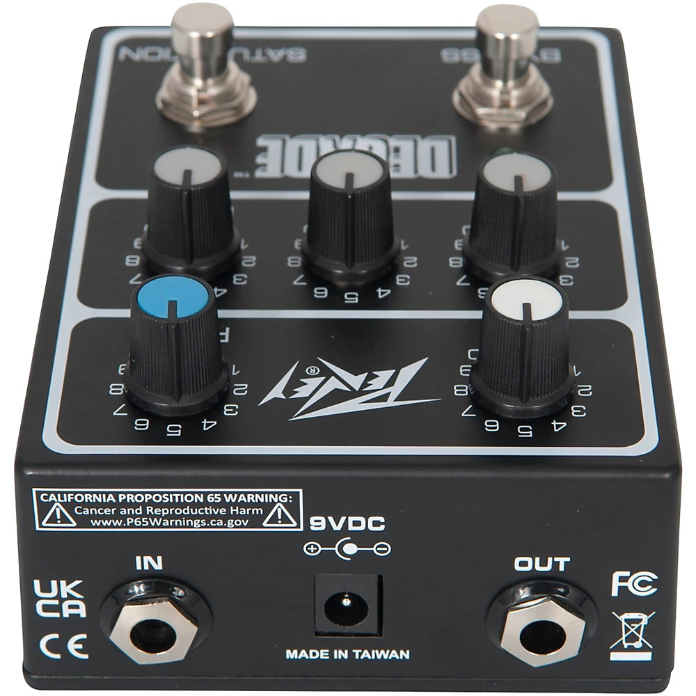 Peavey Decade Preamp Pedal Black