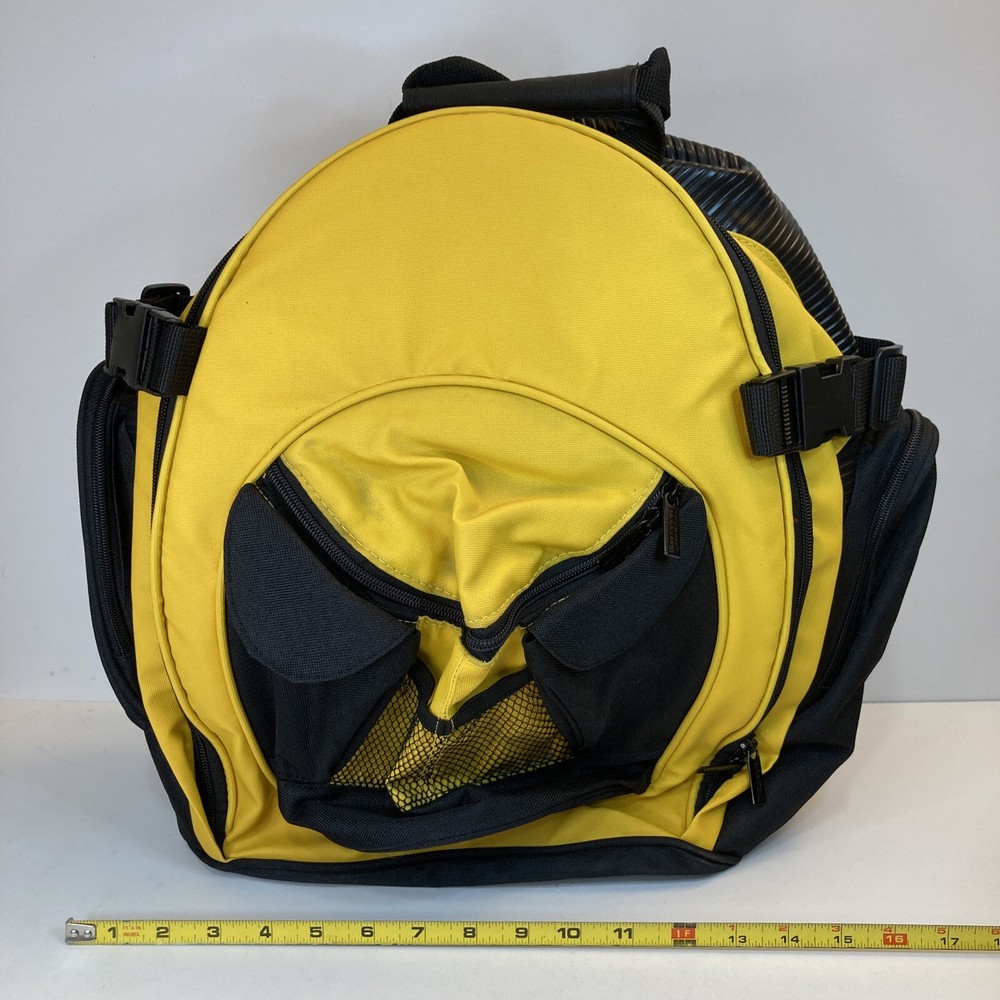 Logotec Gaming backpack, Yellow/black In Good Condition