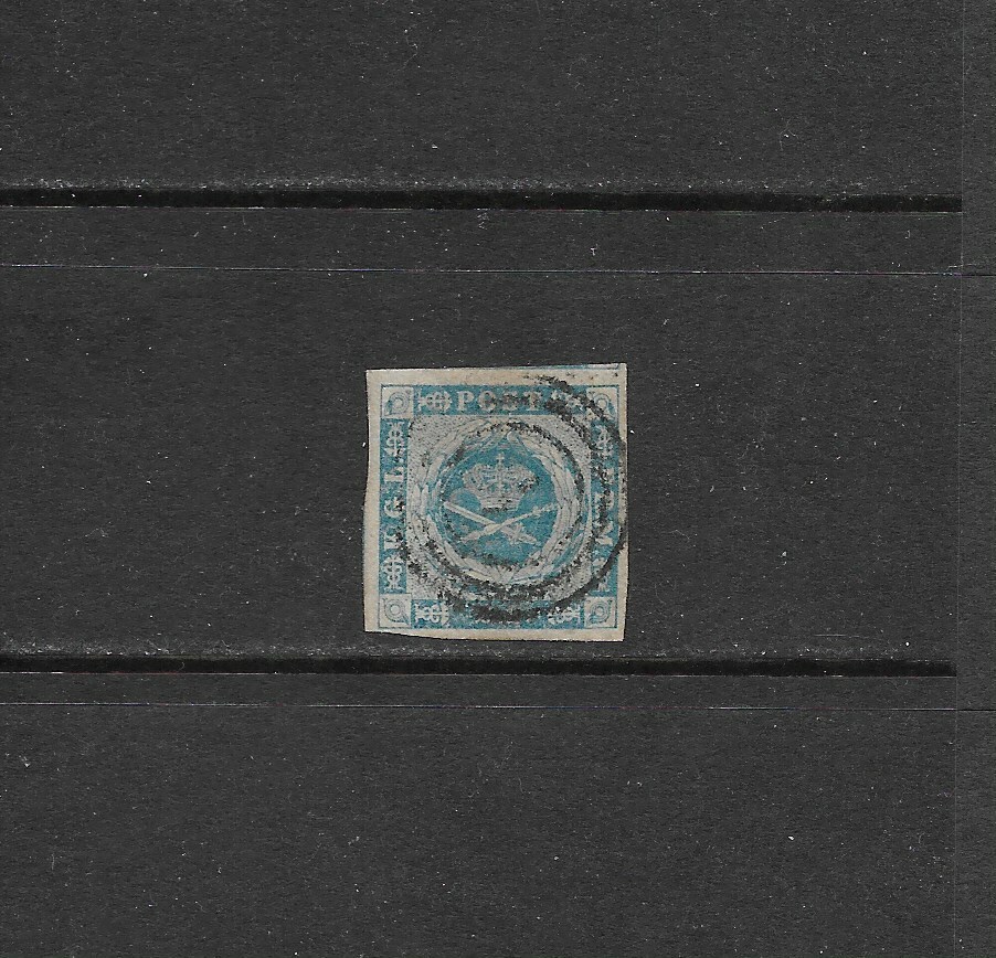 Denmark Scott #3 used s686