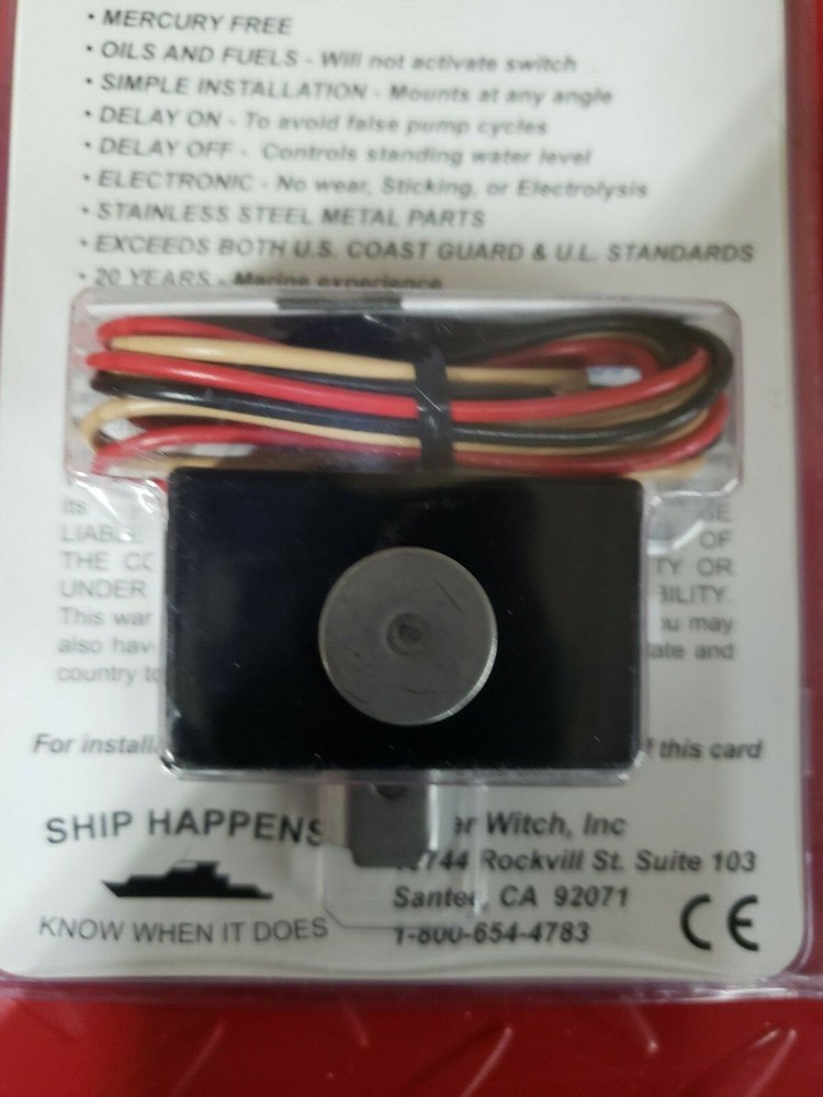Water Witch 12 volt Electronic Bilge Pump Float Switch 12v Boat M19 SOLID STATE
