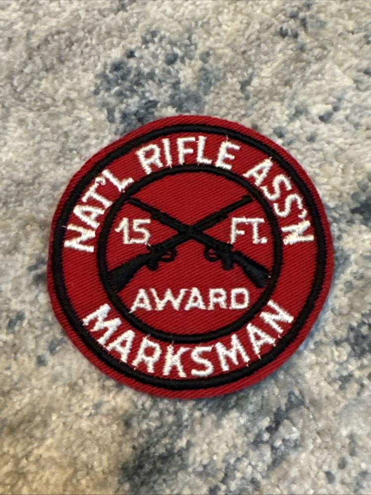 NRA Patch Marksman 15ft Award - Vintage