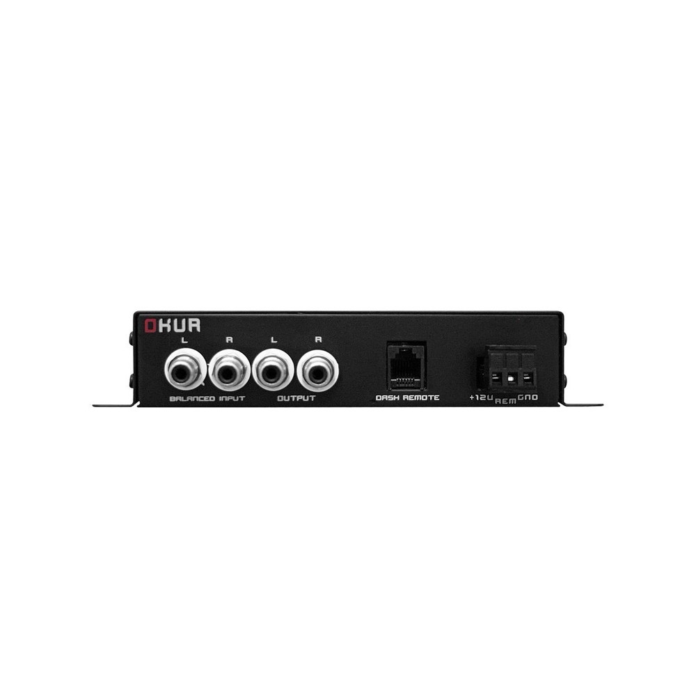 DB DRIVE OKUR E6 EQ7 7-BAND PARAMETRIC EQUALIZER 3 RCA OUTPUTS FRONT/REAR/SUB