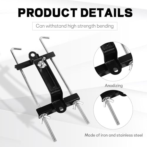 Adjustable Battery Hold Down, Universal Battery Adjustable Crossbar with 11''