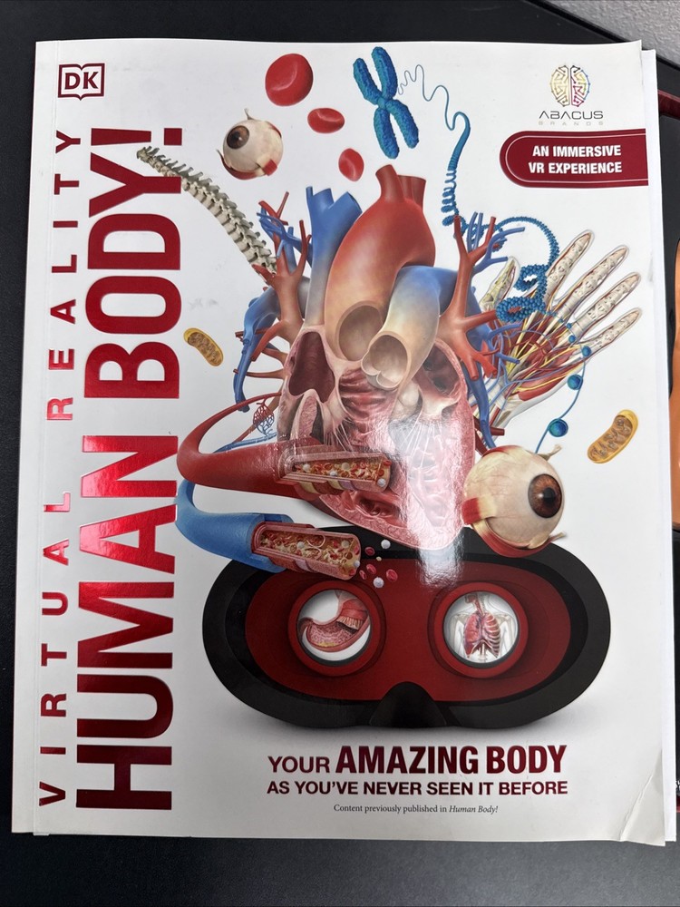 Abacus Brands Virtual Reality Human Body Learning Activity Set VR Goggles