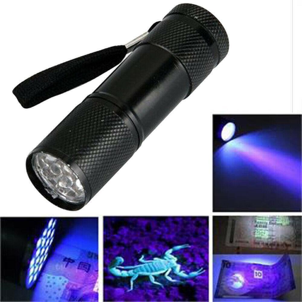 Sperm & Semen Detection Cheating Detector Kit Black Light Clothes Uv Lite Lab