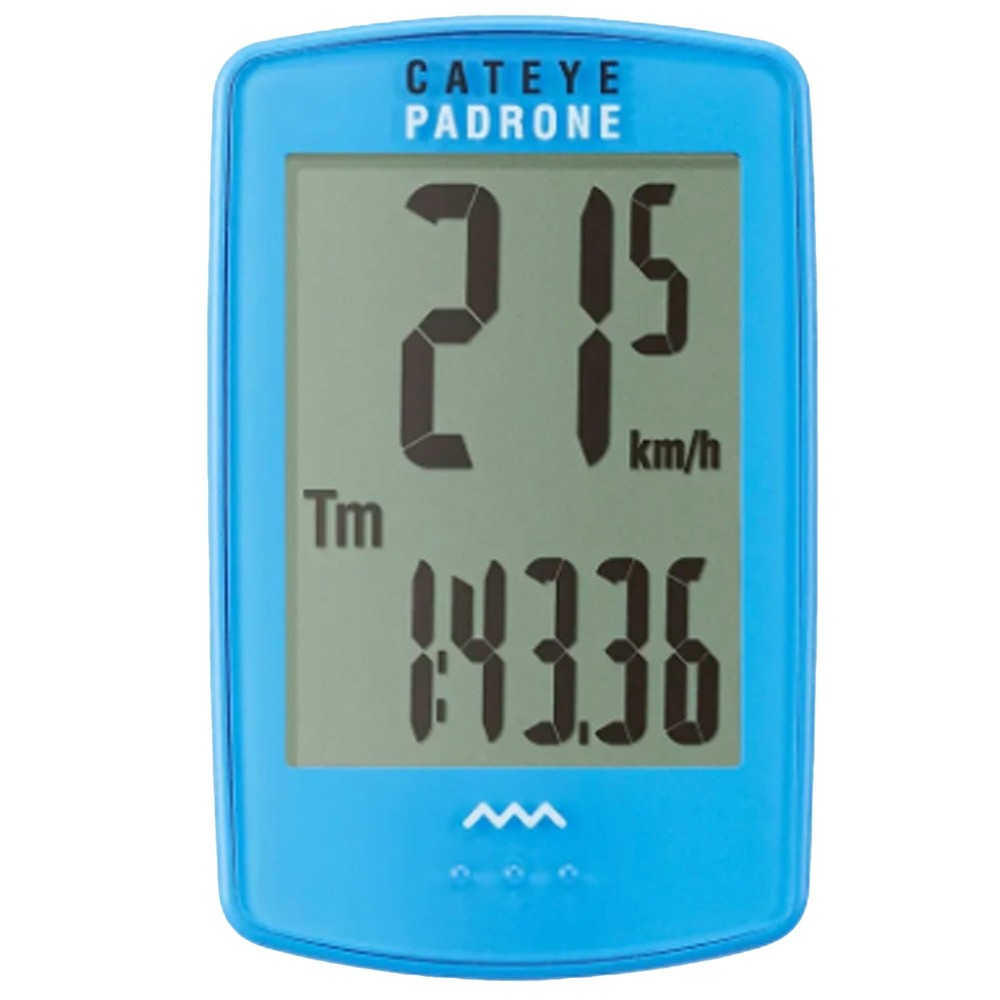 CatEye Padrone Wireless Cycle Computer - CC-PA100W CPSC - Blue