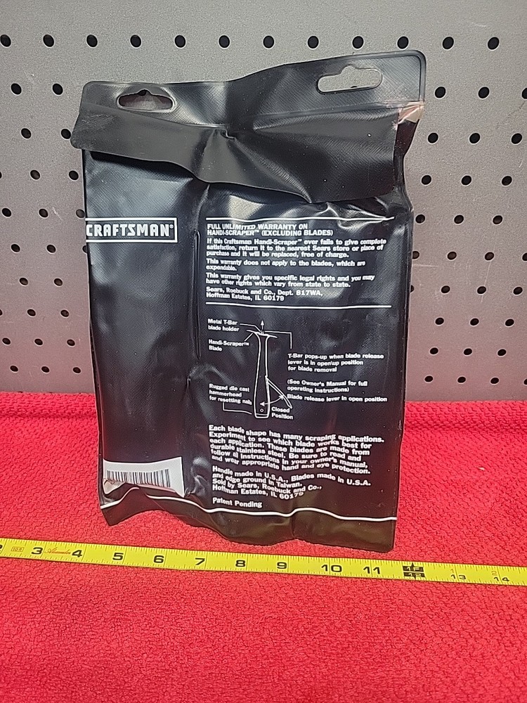 CRAFTSMAN HANDI-SCRAPER UTILITY SCRAPER 940691