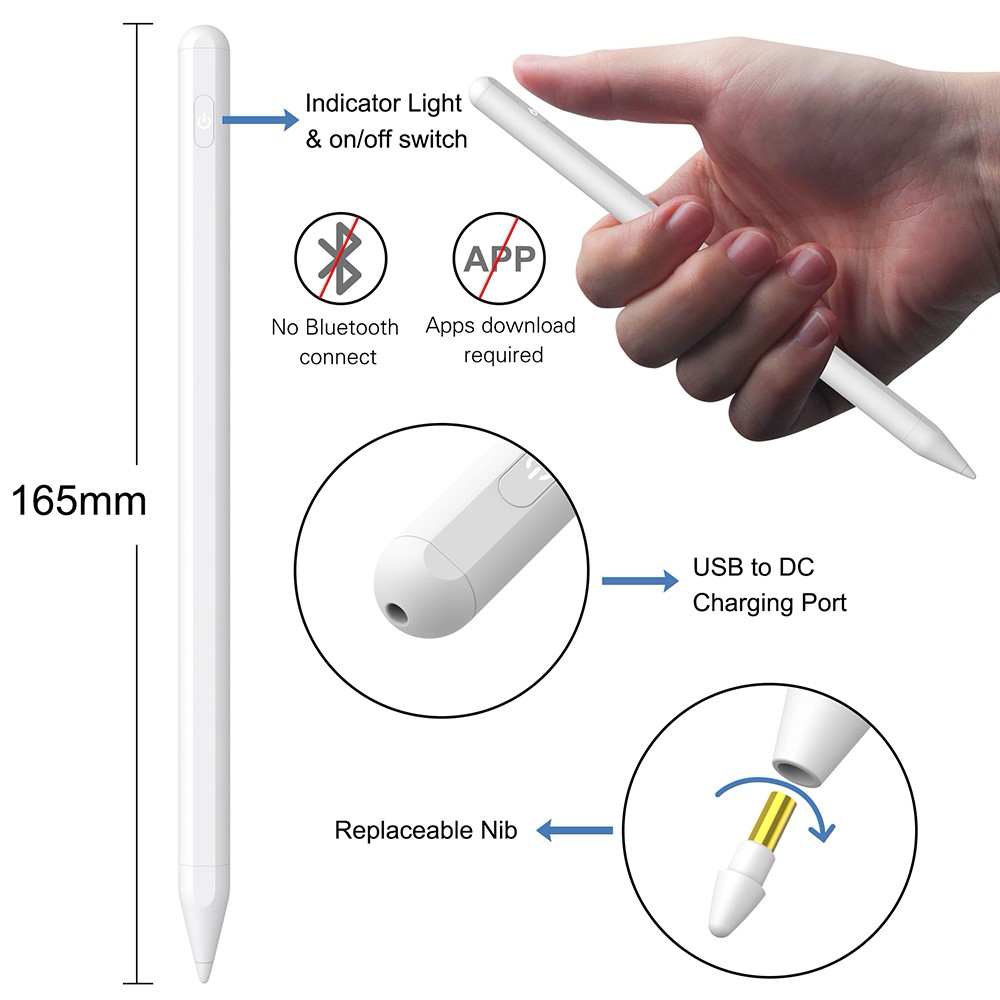 For Galaxy S25 FE/A07/A17 - Active Stylus Pen Digital Capacitive Touch