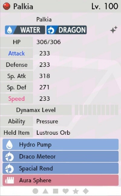 ✨Shiny✨ Event Palkia For Pokémon Sword & Shield