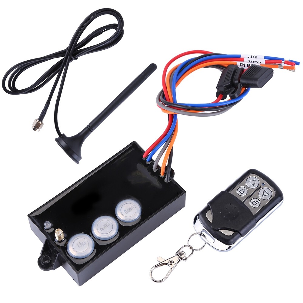 NEW Dump Trailer Wireless Remote Control System 12 volt Hydraulic Lift Winch