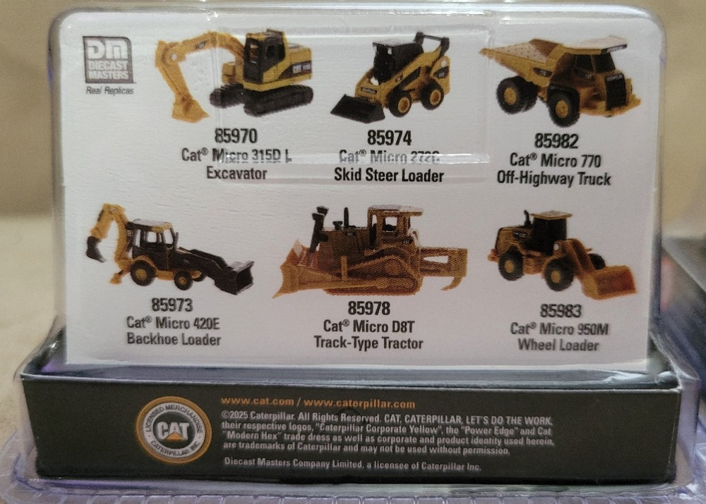 Caterpillar CAT ~ Micro Construction ~ Micro 315D L Excavator ~ Diecast