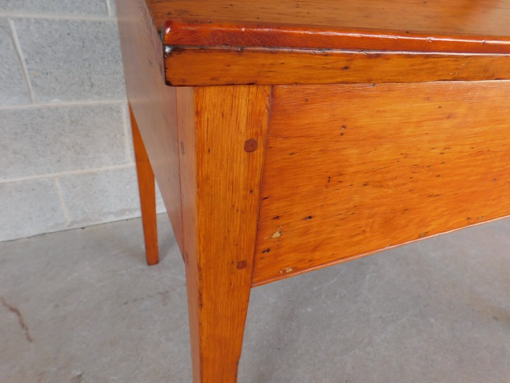 Antique Pine Primitive Plantation Desk
