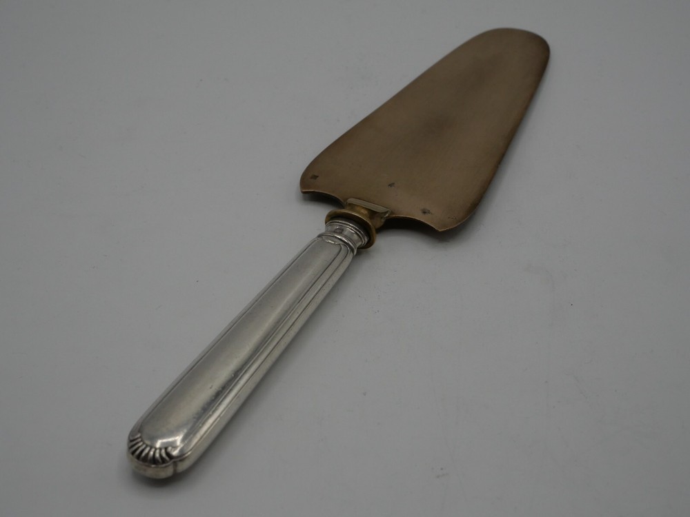 SILVER HANDLE PIE SHOVEL POINCON MINERVA SHELL MODEL