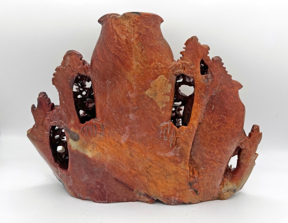 Antique Incense Burner Agate Chinese