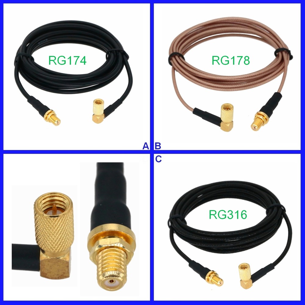 10-32 Microdot 2~10M Extension Cable Flaw Detector Vibration Sound Accelerometer