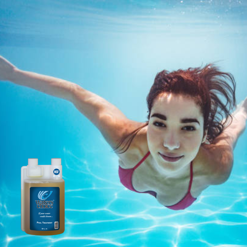 Waters Choice 16 oz. Pool Enzyme Concentrate - All Natural Weekly Application