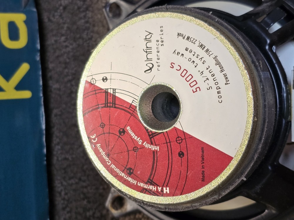 HARLEY INFINITY REFERENCE 5000CS COMPONENT SPEAKER SYSTEM