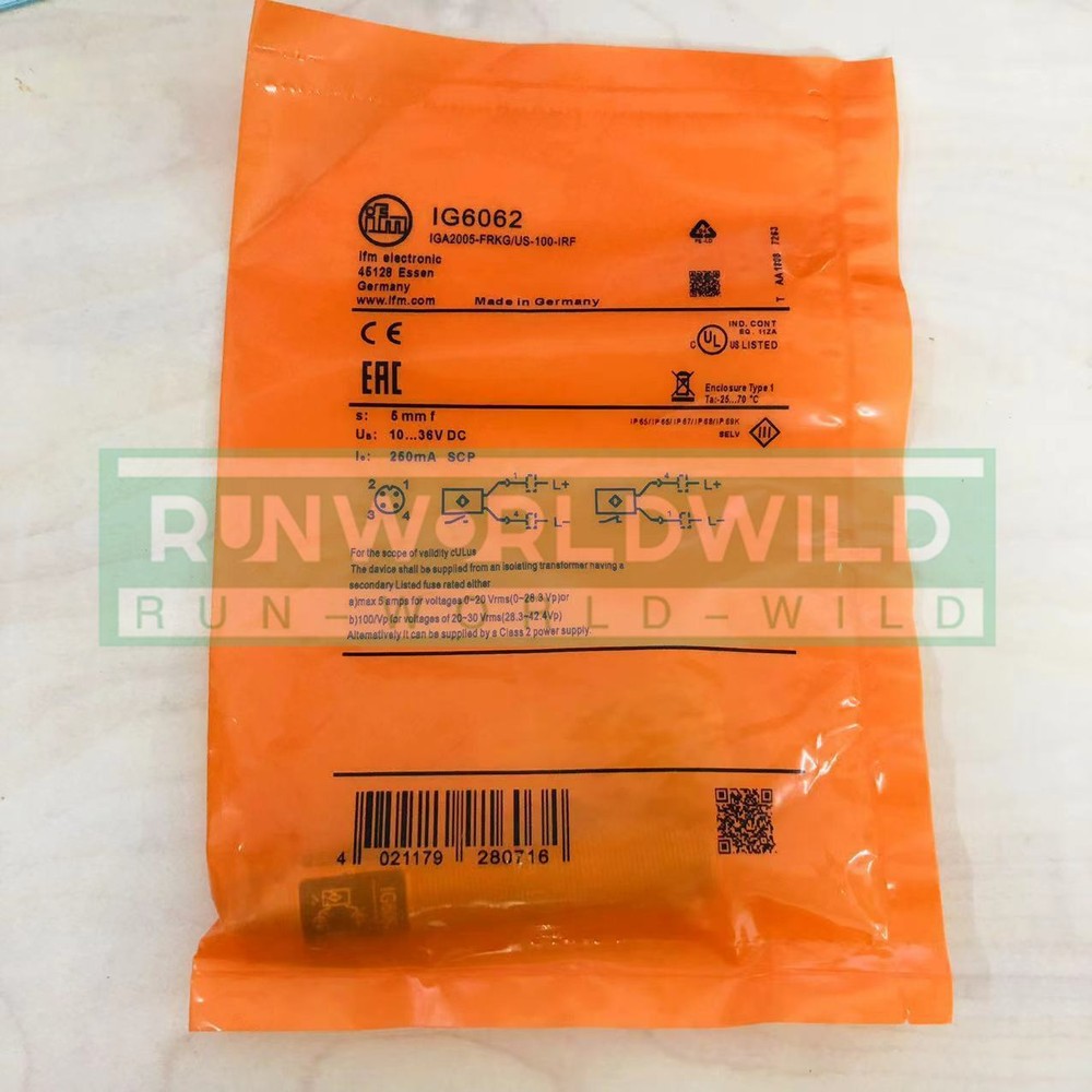 1PC NEW For IFM IG6062 Proximity Switch Sensor