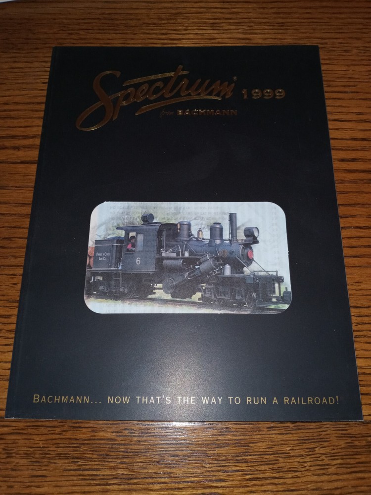 SPECTRUM BACHMANN MODEL TRAIN CATALOG 1999