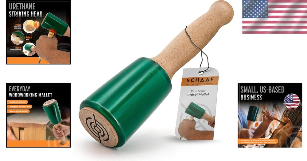 Urethane Mallet for Woodworking - Comfortable Handle