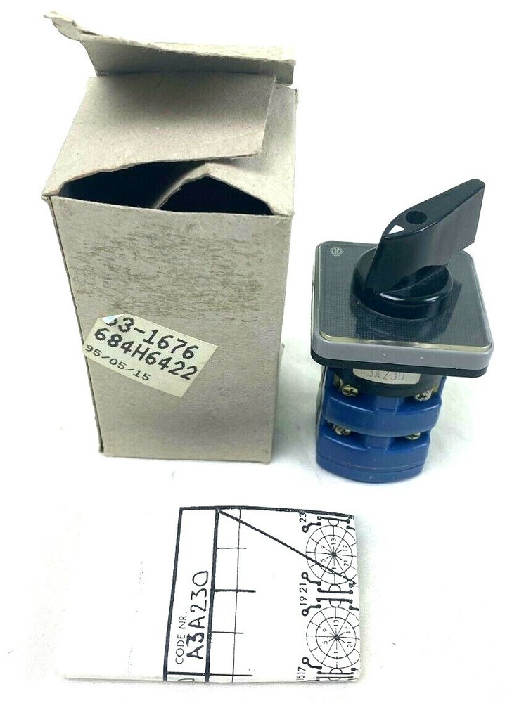 Kraus & Naimer D10A | A3A230 | Selector Switch New