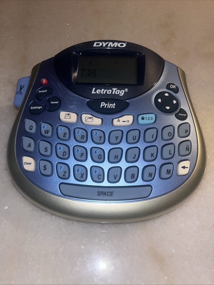 Dymo LetraTag 100T Table Top Label Maker - TESTED