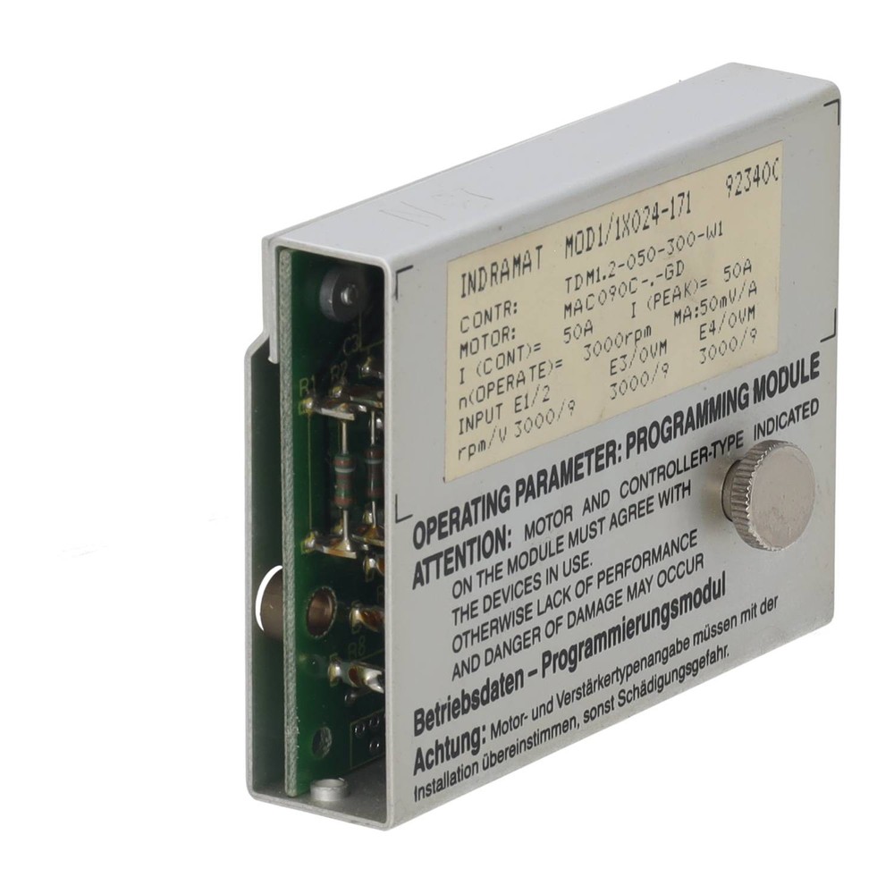 INDRAMAT/REXROTH Programming And Parameter Module MOD1/1X024-171 (923400)