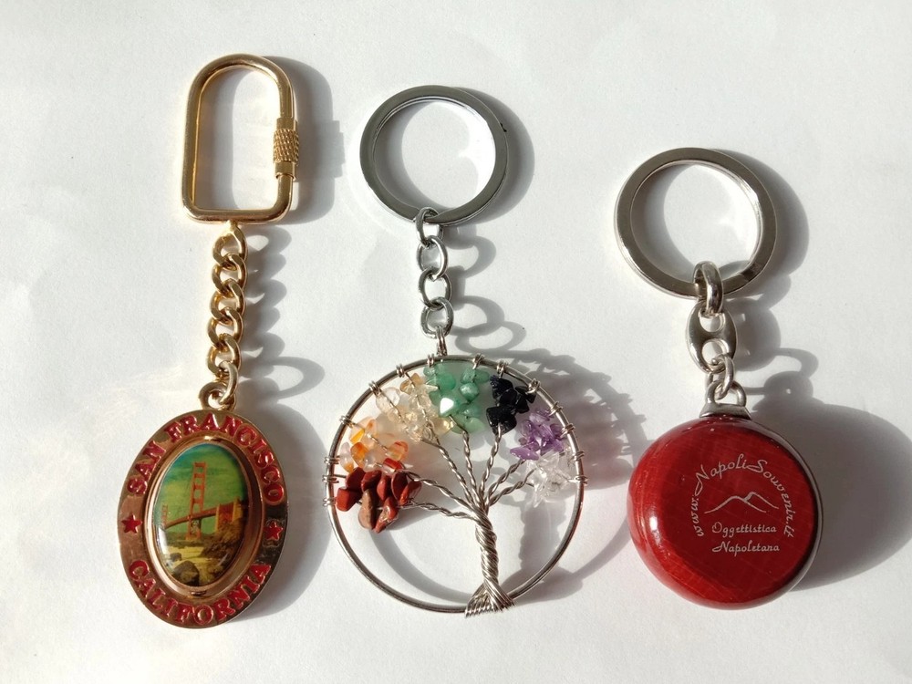 Beautiful keychains, 3 different pieces