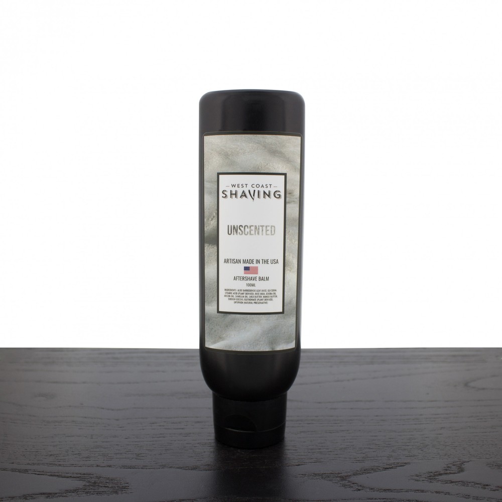 West Coast Shaving Aftershave Balm, Unscented, 100 ml
