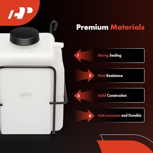 Automatic White Universal Coolant Reservoir Bottle Kits Compatible with More