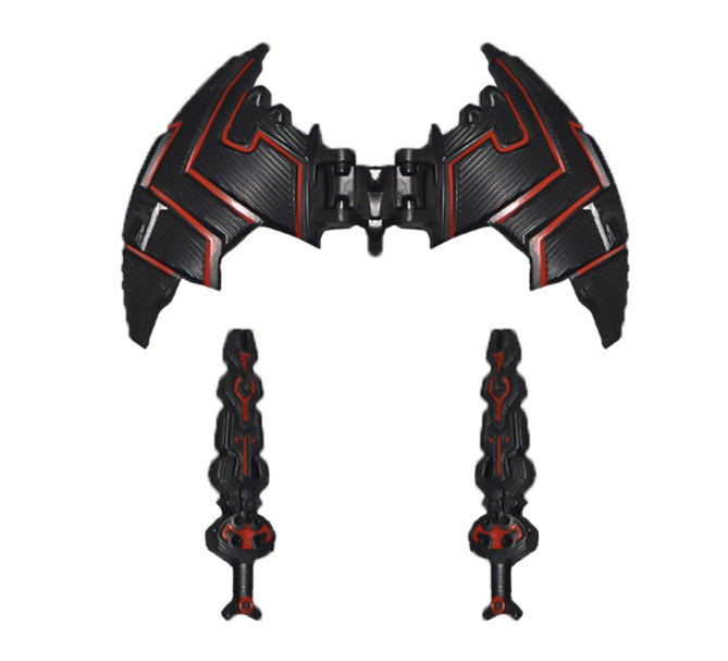 Mega Construx Bloks Customized Bat Wings For Halo COD Building Figure