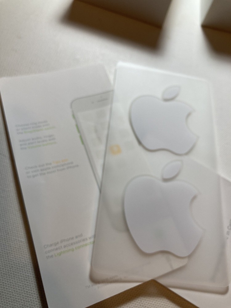 Apple iPhone 7 EMPTY BOX ONLY w/ Instruction Apple Stickers Genuine Original