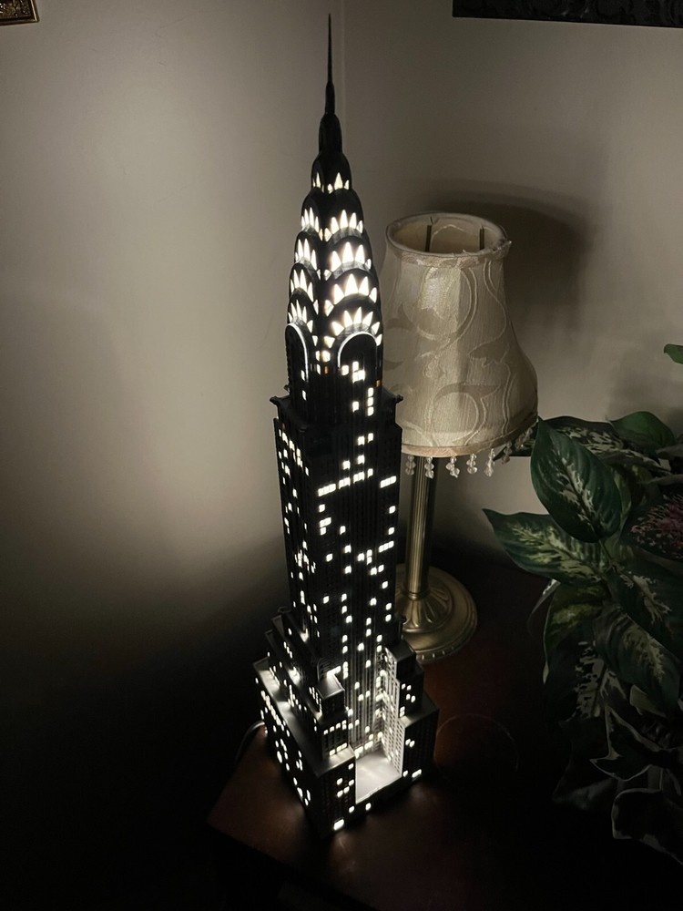 Chrysler Building Light Up Model- 3D Printed