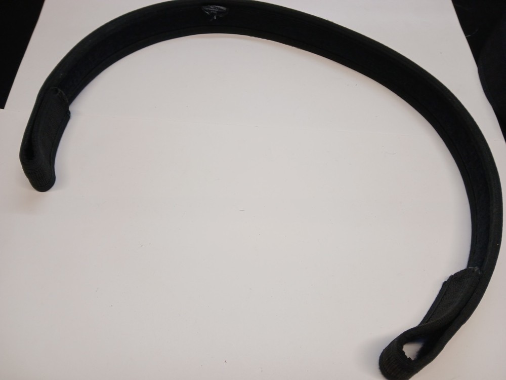 GENUINE BLACKHAWK BLACK SERVICE DUTY BELT. SIZE MEDIUM, HOOK & LOOP ADJUSTABLE !
