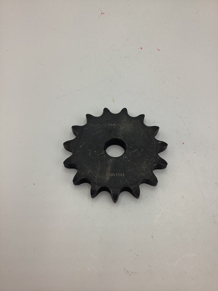 Amec A-Plate Sprocket 60A15H, 15 Teeth, Black