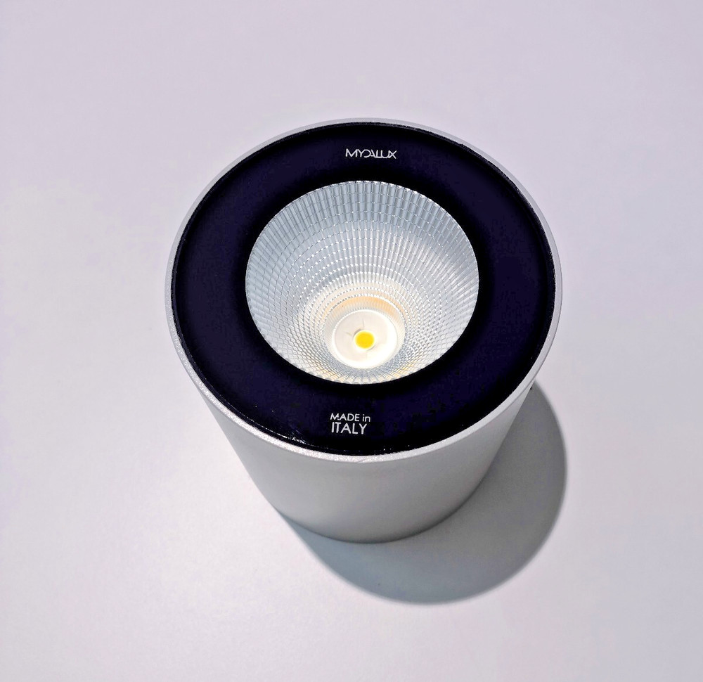 LED ceiling spotlights iris 2.0 3000K° grey 100x110