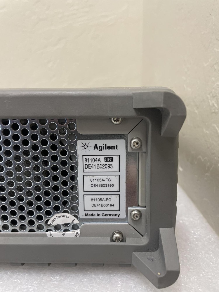 AGILENT 81104A PULSE PATTERN GENERATOR