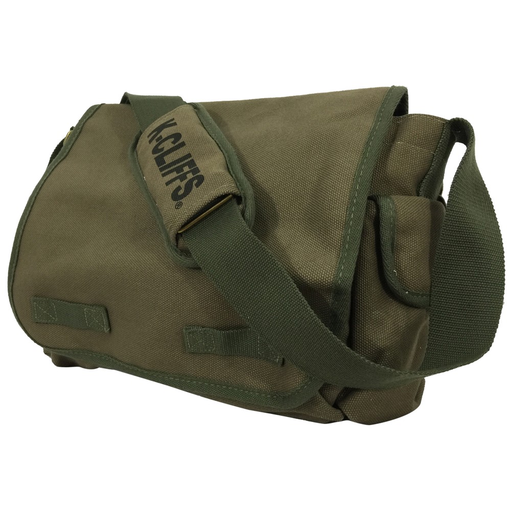 K-Cliffs 13.5" Heavy Duty 100% Canvas Laptop Messenger Bag