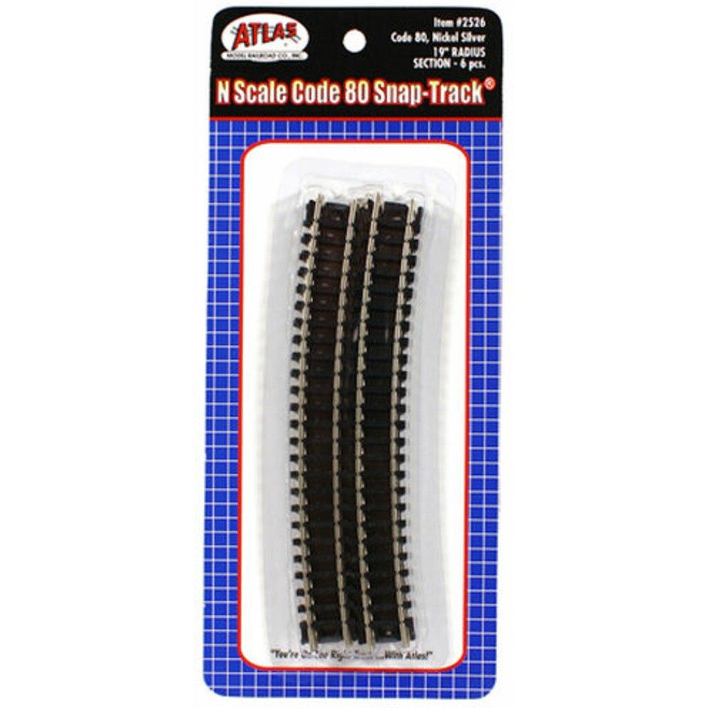 Atlas Trains 2526 N Code 80 19 Radius Curve (6)